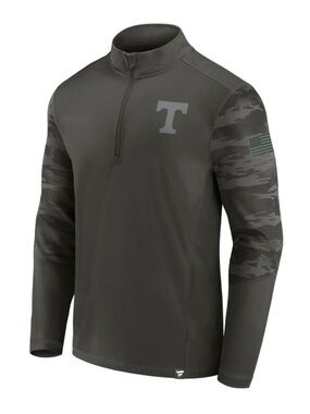Like New! Fanatics Tennessee Volunteers OHT Military Appreciation Quarter-Zip